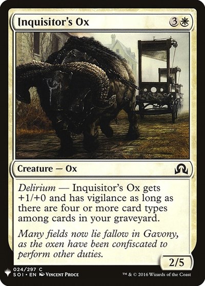 Inquisitors Ox