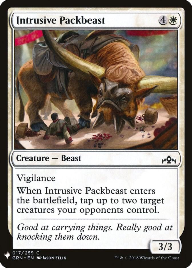 Intrusive Packbeast #GRN-17 — The List