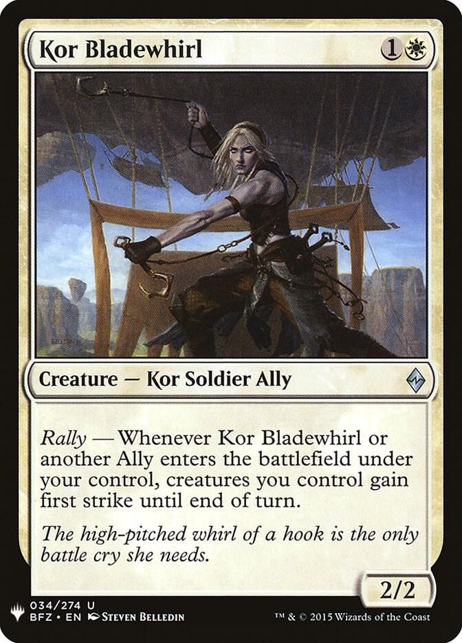 Kor Bladewhirl #BFZ-34 — The List
