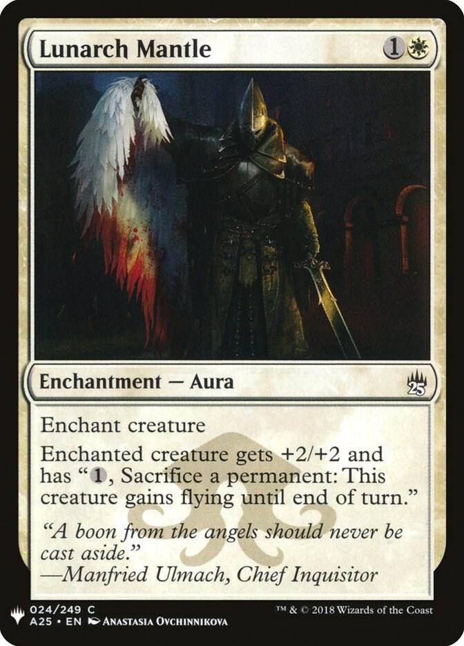 Lunarch Mantle #A25-24 — The List