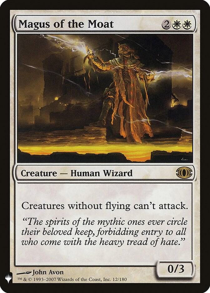 Magus of the Moat - The List Reprints - Magic: The Gathering