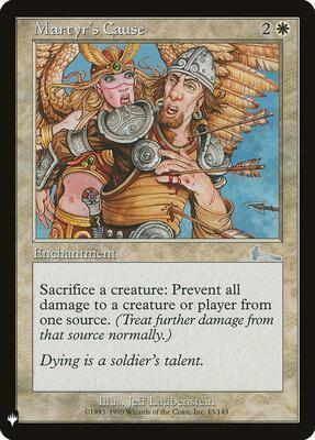 Martyr's Cause #13 – The List Reprints (Uncommon)
