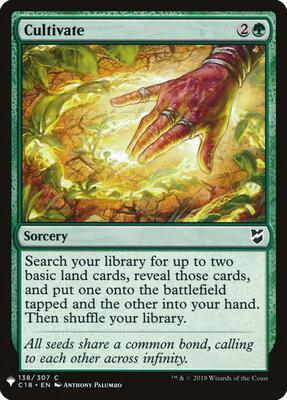 Cultivate (C18) #138 – The List Reprints (Common)