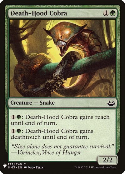 Death Hood Cobra