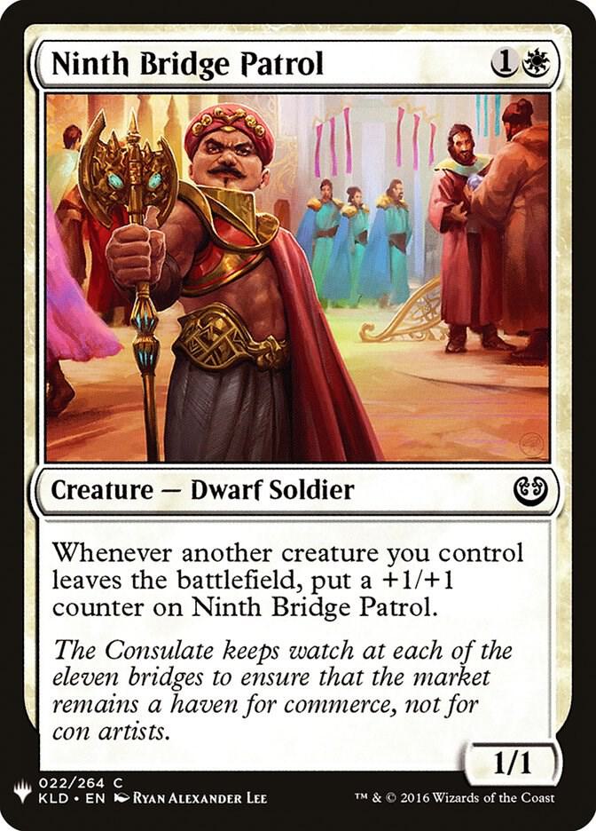 Ninth Bridge Patrol #KLD-22 — The List