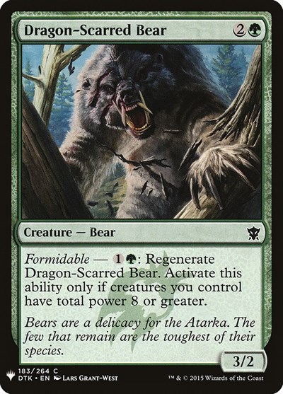 Dragon Scarred Bear