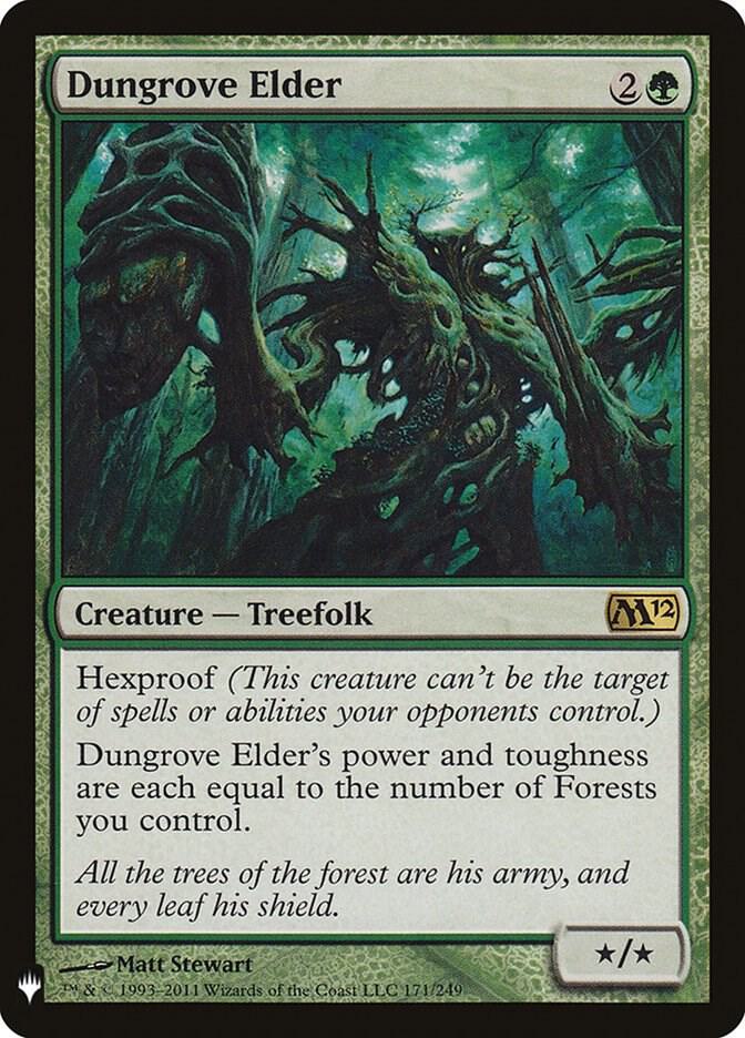 Dungrove Elder #M12-171 — The List