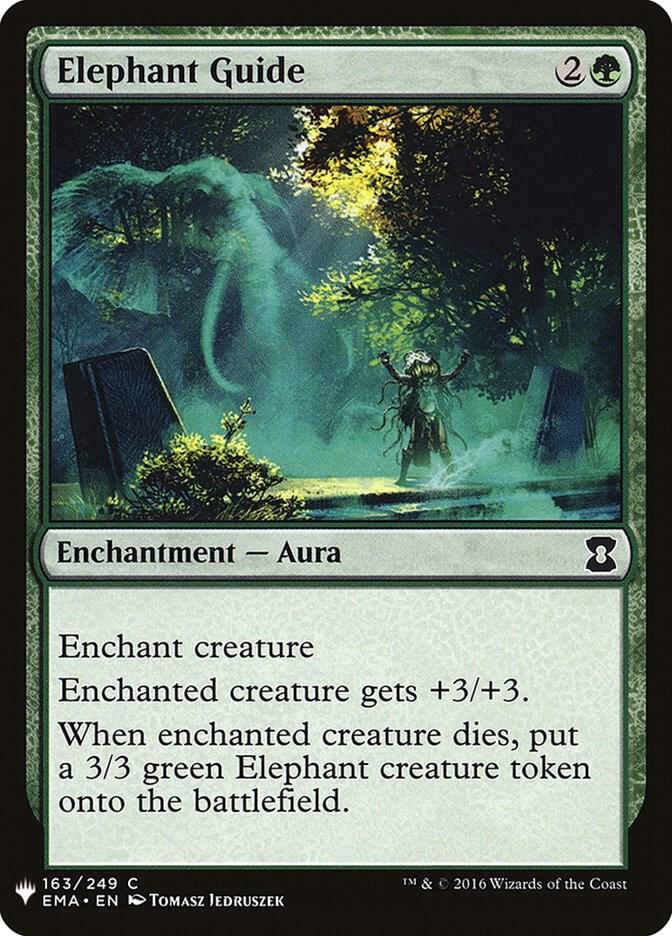 Elephant Guide #EMA-163 — The List