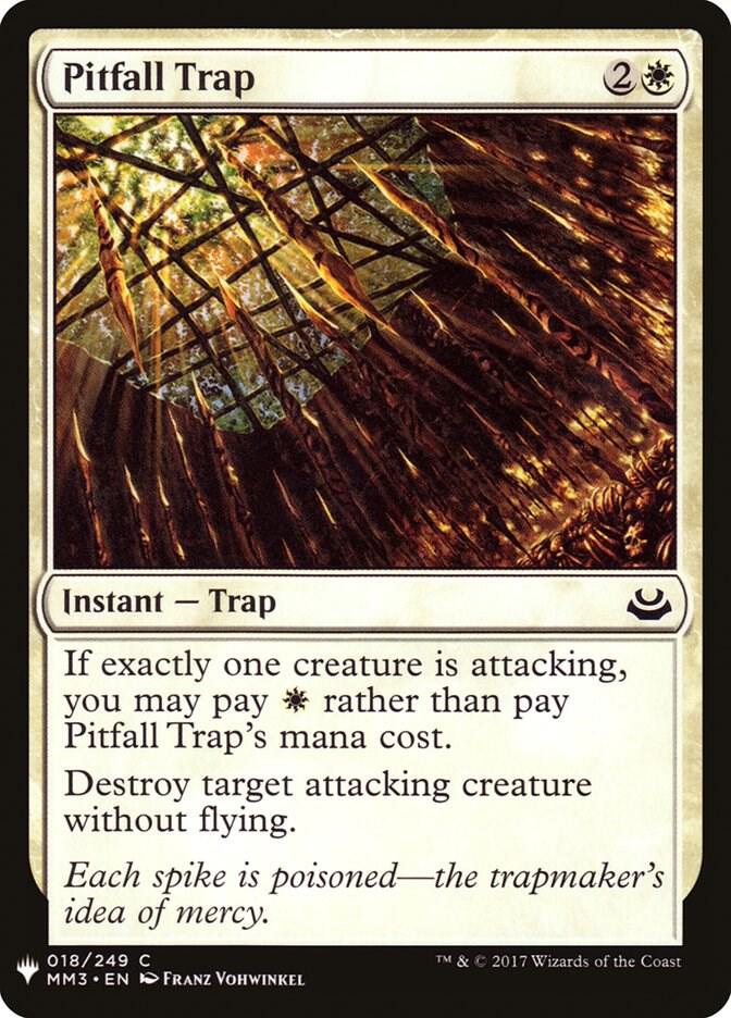 Pitfall Trap #MM3-18 — The List