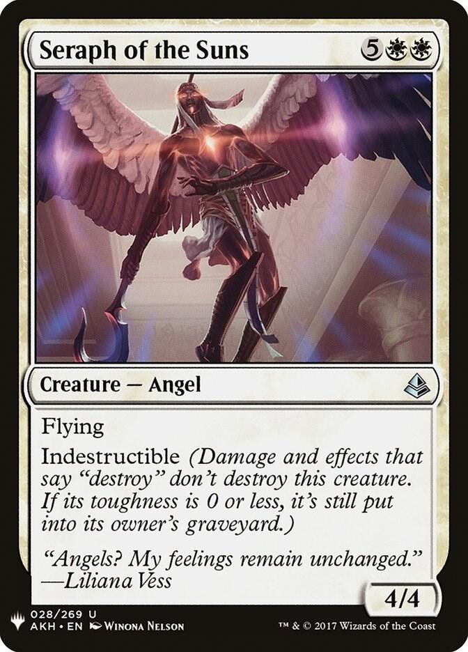 Seraph of the Suns #AKH-28 — The List