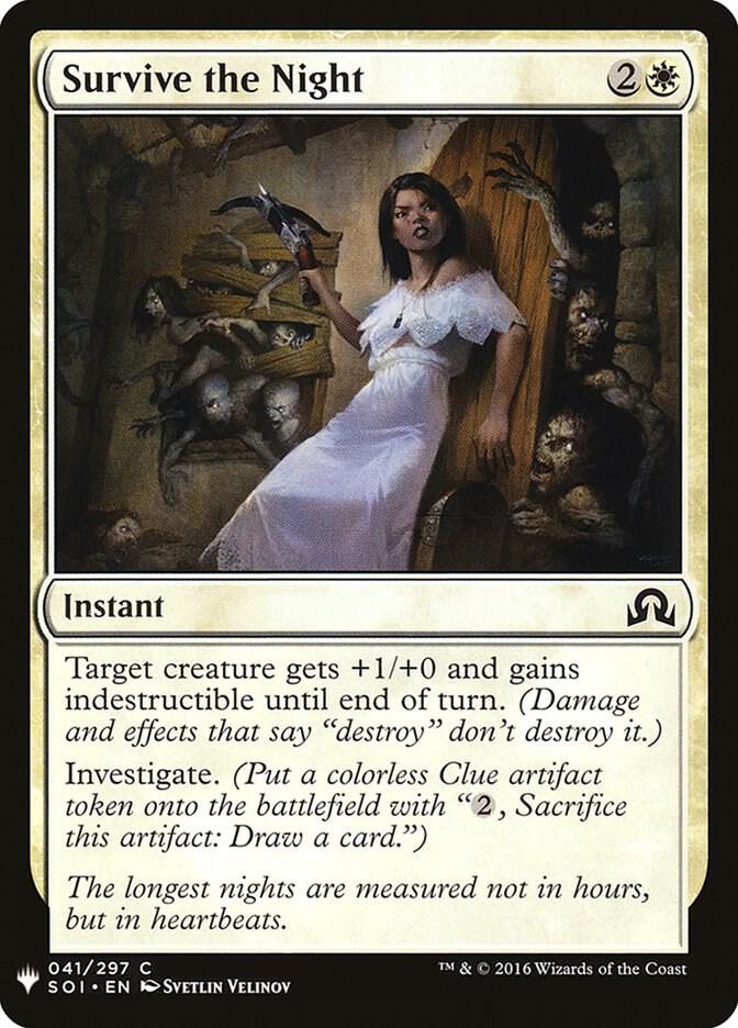 Survive the Night #SOI-41 — The List