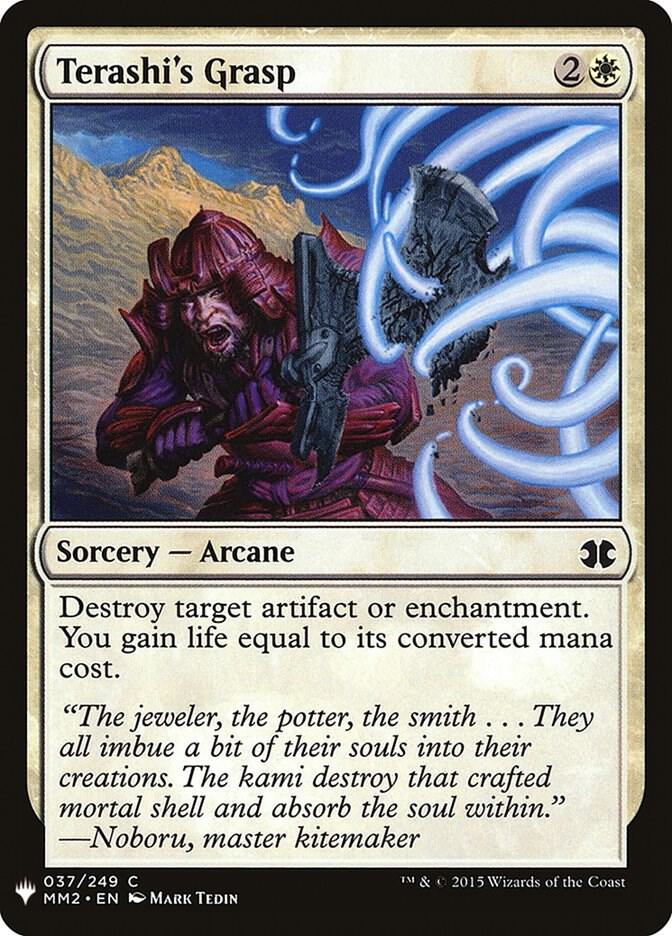 Terashi's Grasp #MM2-37 — The List