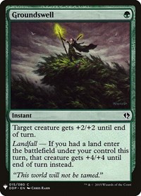Groundswell (The List Reprints)