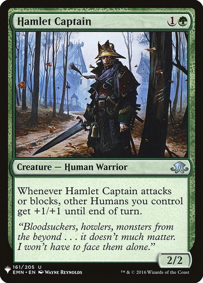 Hamlet Captain #EMN-161 — The List