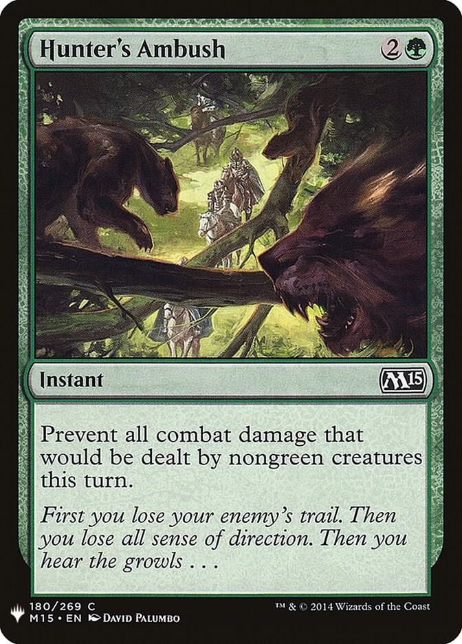 Hunter's Ambush - The List Reprints - Magic: The Gathering - TCGplayer.com