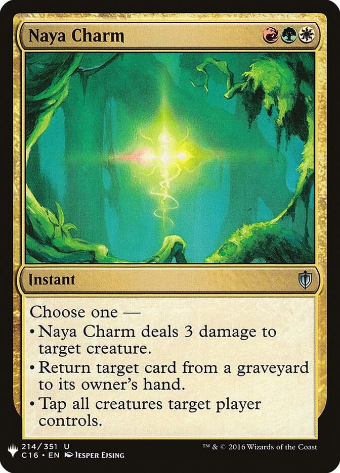 Naya Charm #C16-214 — The List
