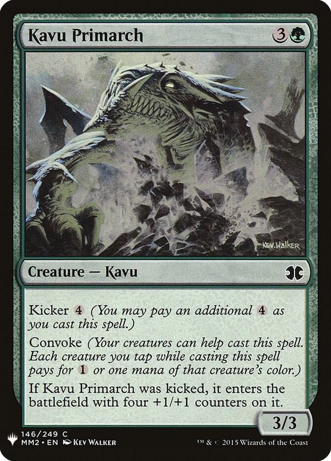 Kavu Primarch #MM2-146 — The List