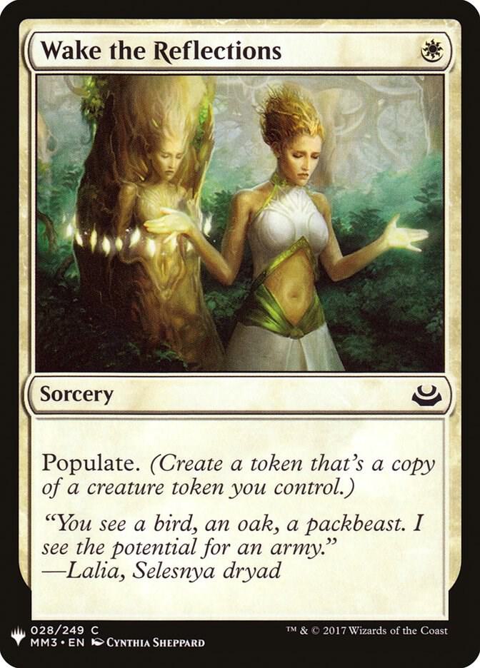 Wake the Reflections #MM3-28 — The List