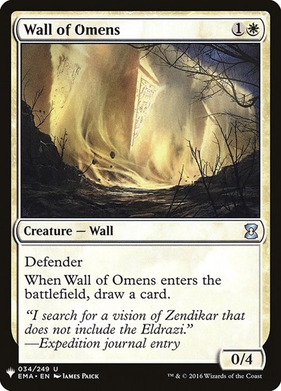 Wall of Omens EMA