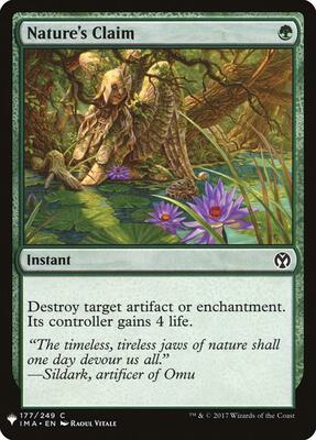 Nature's Claim #177 – The List Reprints (Common)