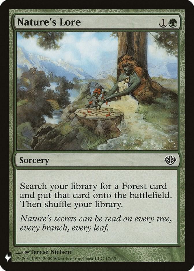 Nature's Lore #DDD-17 — The List