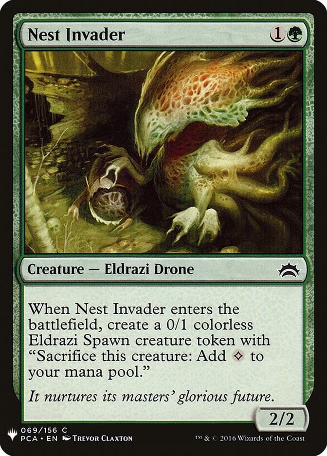Nest Invader #PCA-69 — The List