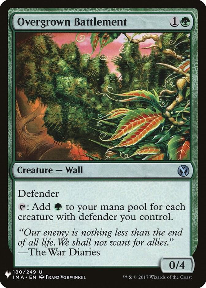 Overgrown Battlement #IMA-180 — The List