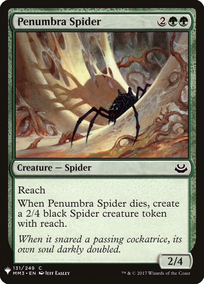 Penumbra Spider #MM3-131 — The List