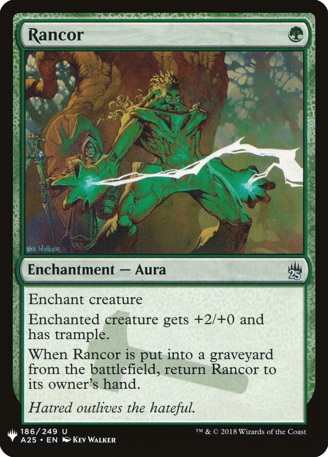 Rancor #A25-186 — The List