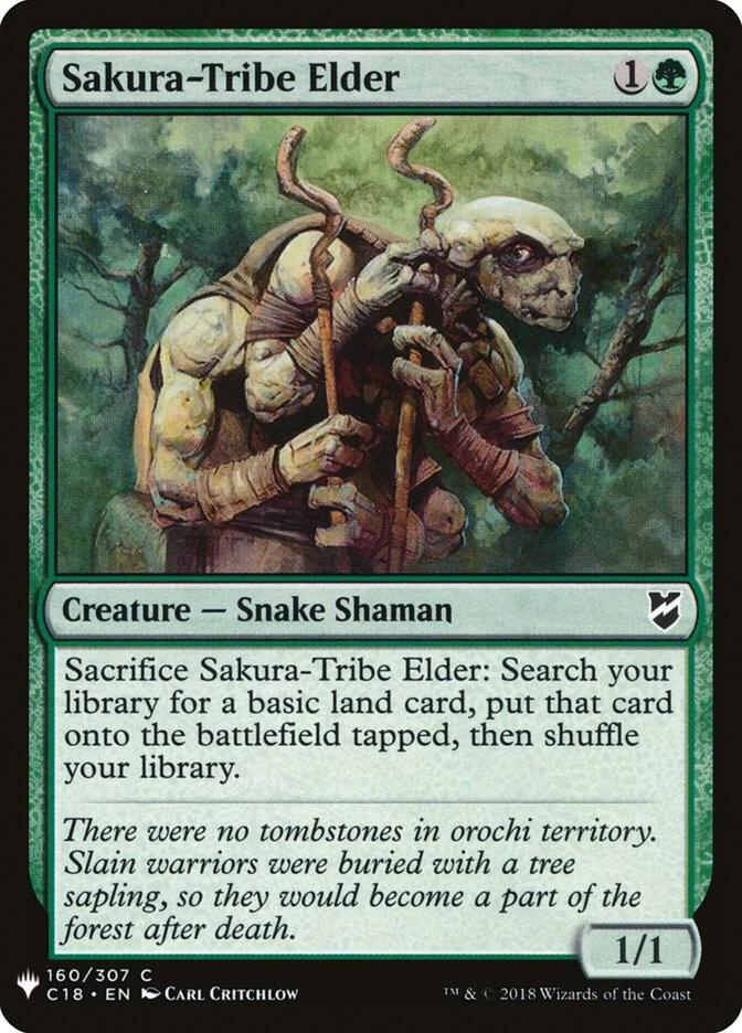 Sakura-Tribe Elder #C18-160 — The List