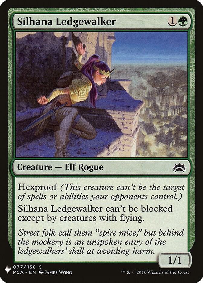 Silhana Ledgewalker #PCA-77 — The List
