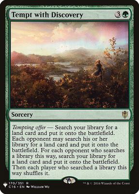 Tempt with Discovery #170 – The List Reprints (Rare)