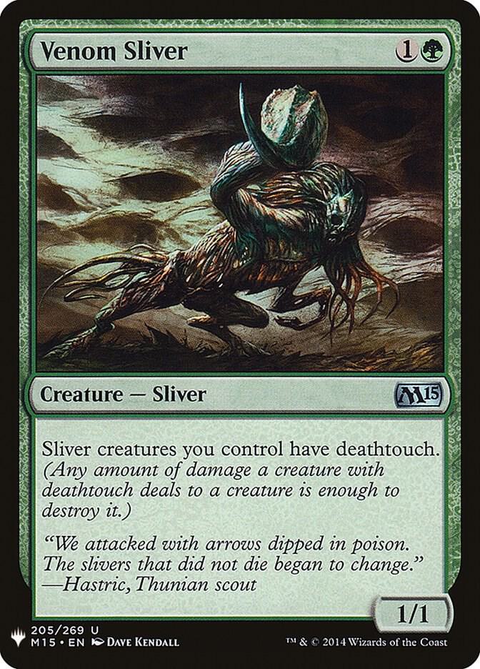 Venom Sliver #M15-205 — The List