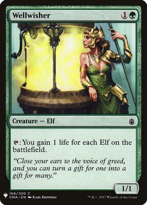Wellwisher #166 – The List Reprints (Common)