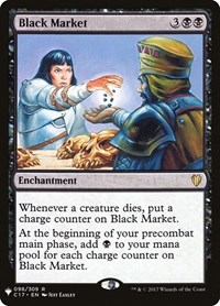 Black Market - The List Reprints - Magic: The Gathering card