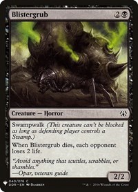 Blistergrub (The List Reprints)