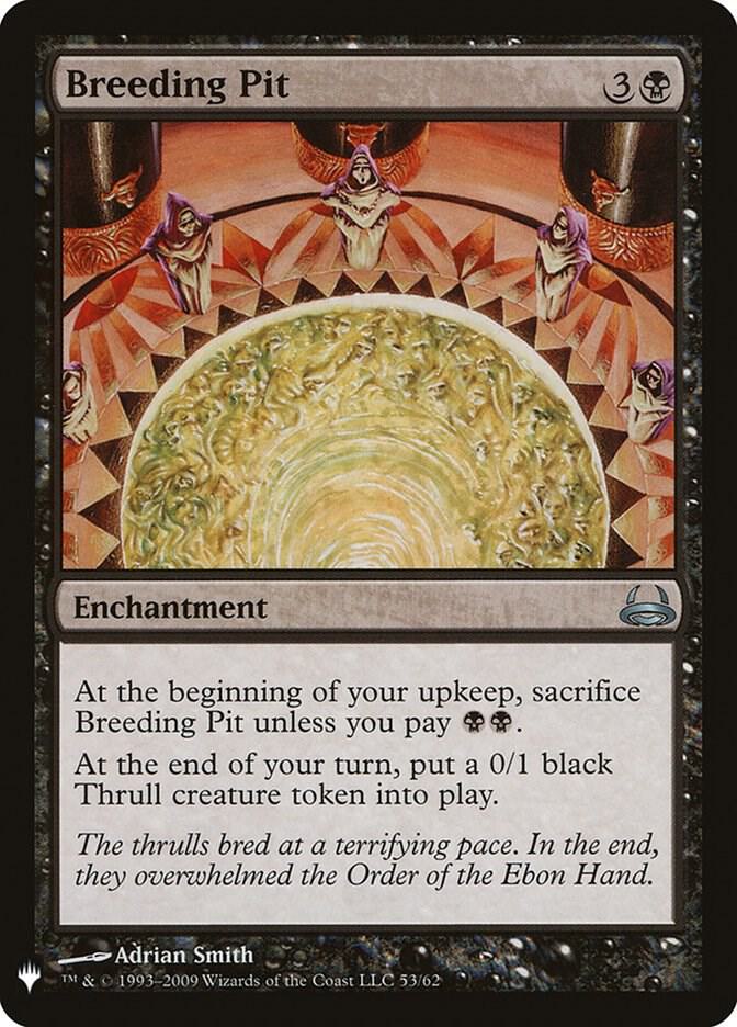 Breeding Pit #DDC-53 — The List
