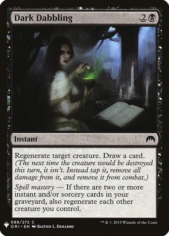 Dark Dabbling #ORI-89 — The List