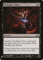 Demonic Tutor (DVD) - The List Reprints - Magic: The