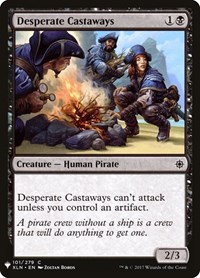 Desperate Castaways (The List Reprints)