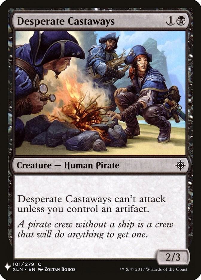 Desperate Castaways #XLN-101 — The List