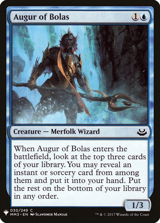 Augur of Bolas #MM3-30 — The List