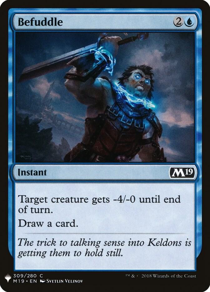 Befuddle #M19-309 — The List