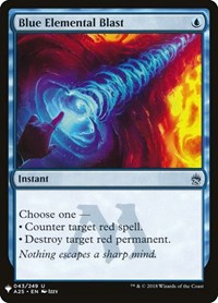 Blue Elemental Blast (The List Reprints)