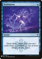 Brainstorm (A25) - The List Reprints - Magic: The Gathering