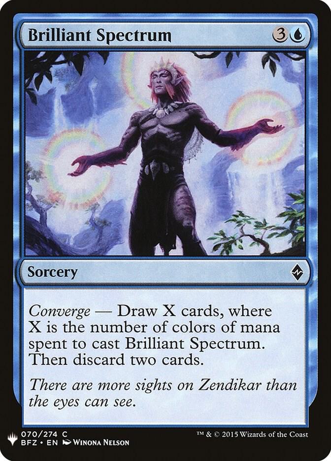 Brilliant Spectrum #BFZ-70 — The List