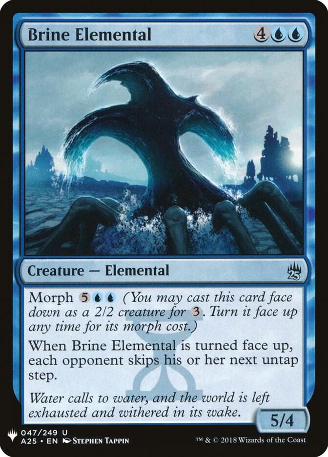 Brine Elemental #A25-47 — The List
