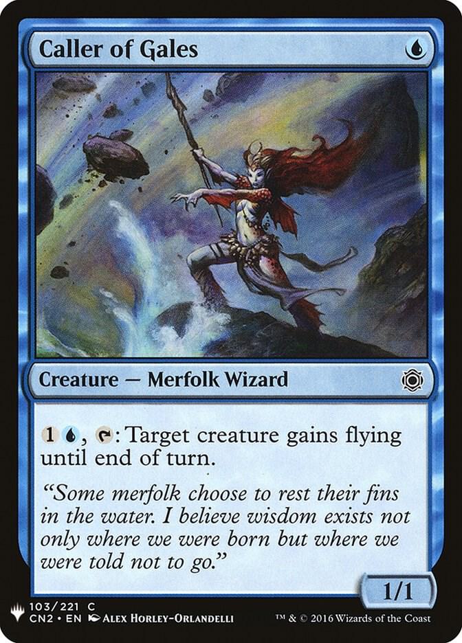 Caller of Gales #CN2-103 — The List