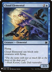 Cloud Elemental (The List Reprints)