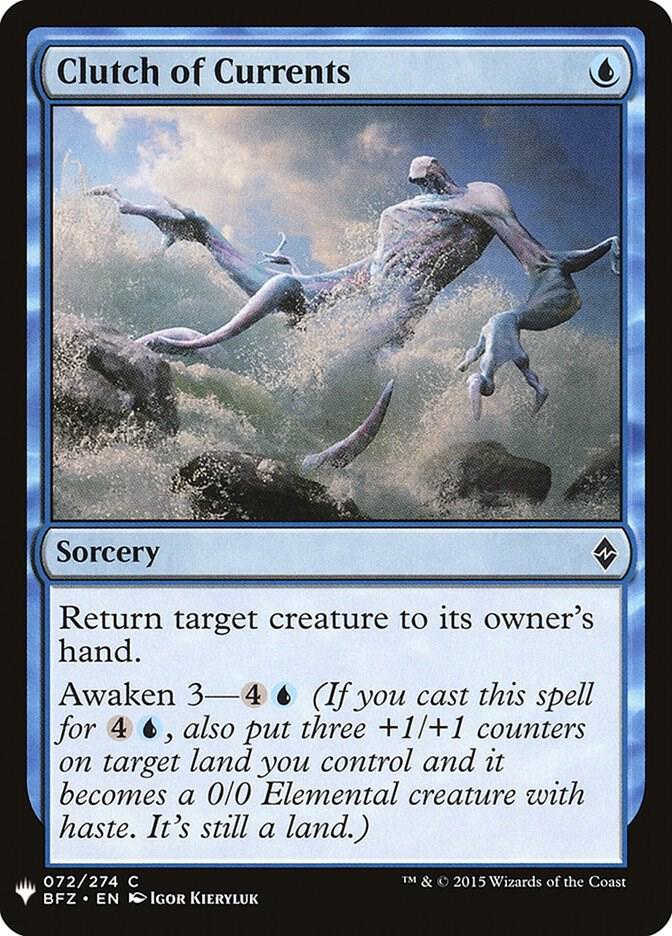 Clutch of Currents #BFZ-72 — The List